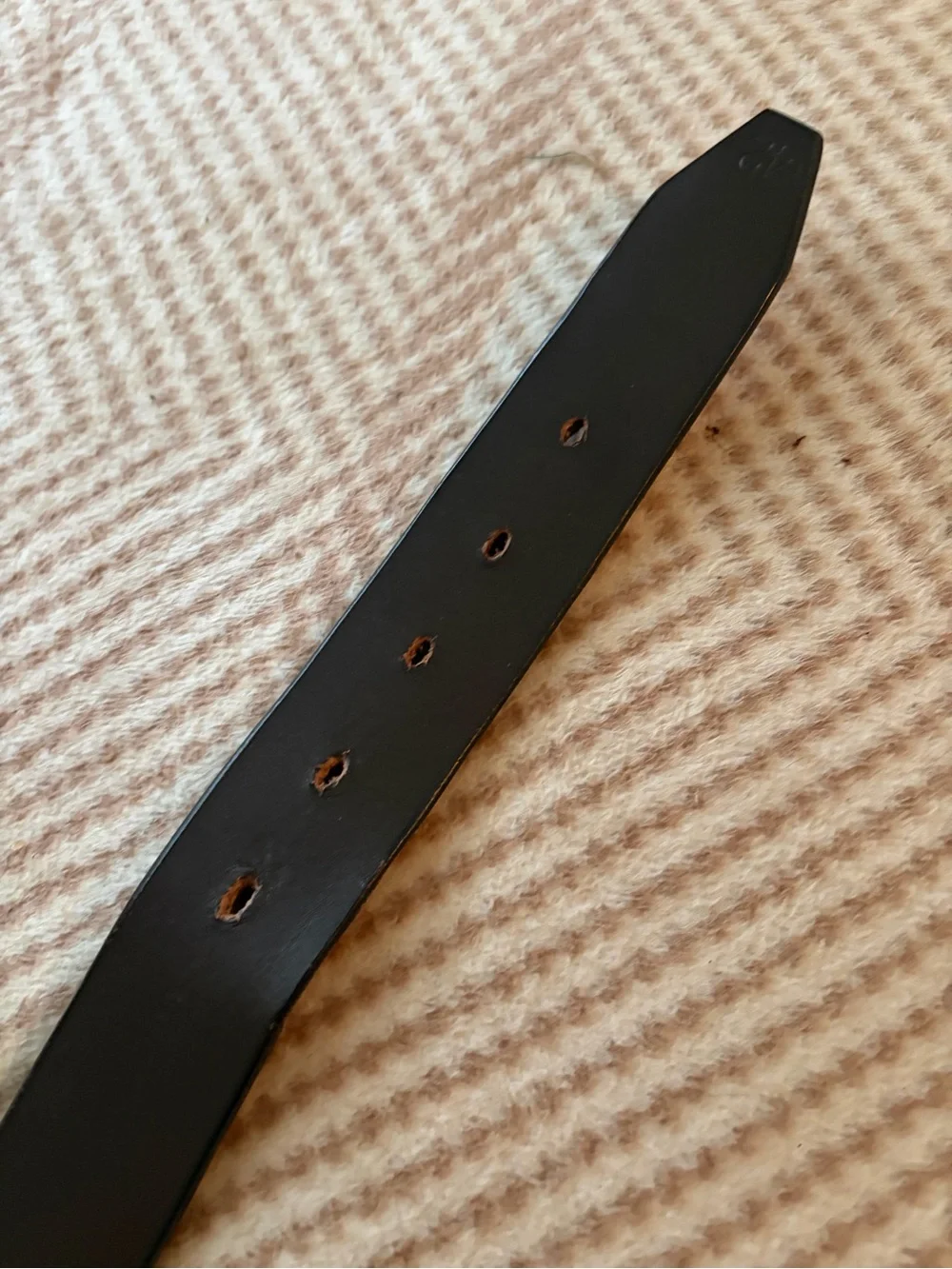 Australian Genuine Hornback Crocodile Belt Brown 40